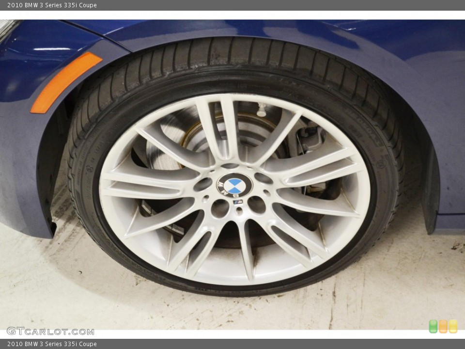 2010 BMW 3 Series 335i Coupe Wheel and Tire Photo #80969319
