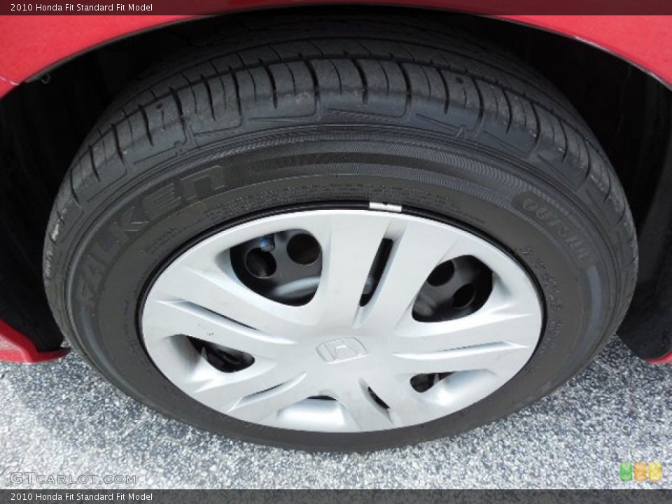 2010 Honda Fit  Wheel and Tire Photo #80971739
