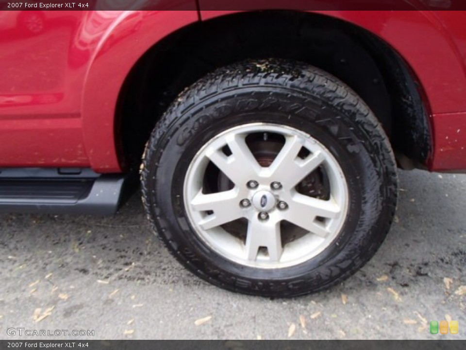 2007 Ford Explorer XLT 4x4 Wheel and Tire Photo #80971998
