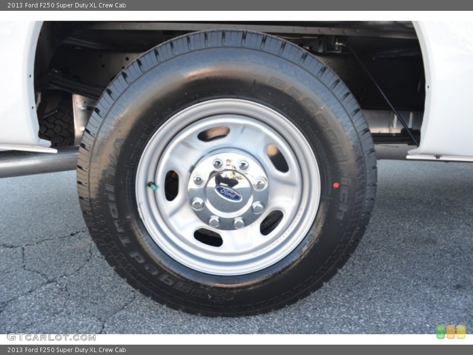 2013 Ford F250 Super Duty XL Crew Cab Wheel and Tire Photo #80972087