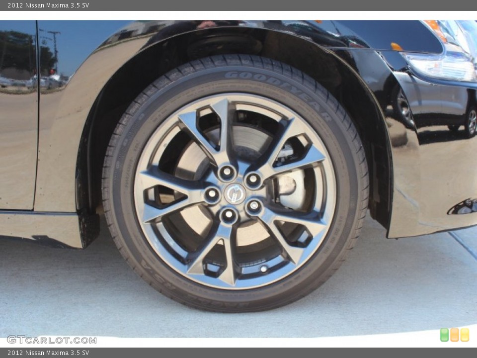 2012 Nissan Maxima 3.5 SV Wheel and Tire Photo #80973998