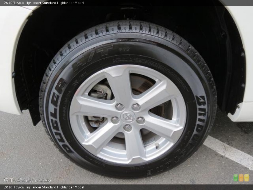 2010 Toyota Highlander Wheels and Tires