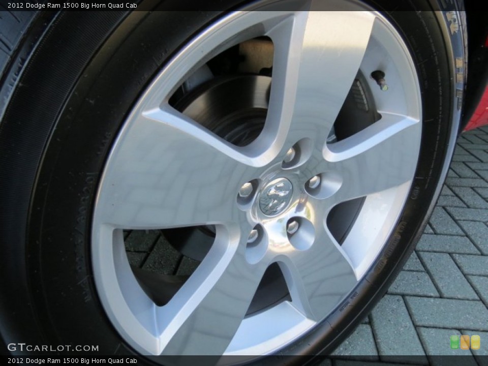 2012 Dodge Ram 1500 Big Horn Quad Cab Wheel and Tire Photo #80978228