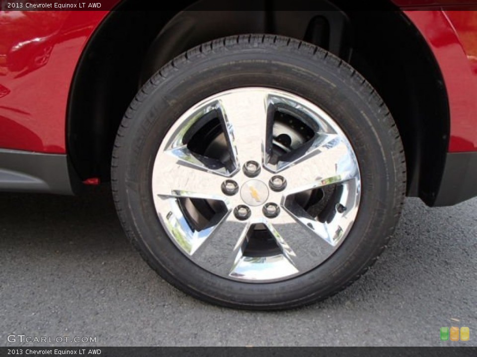 2013 Chevrolet Equinox LT AWD Wheel and Tire Photo #80979396