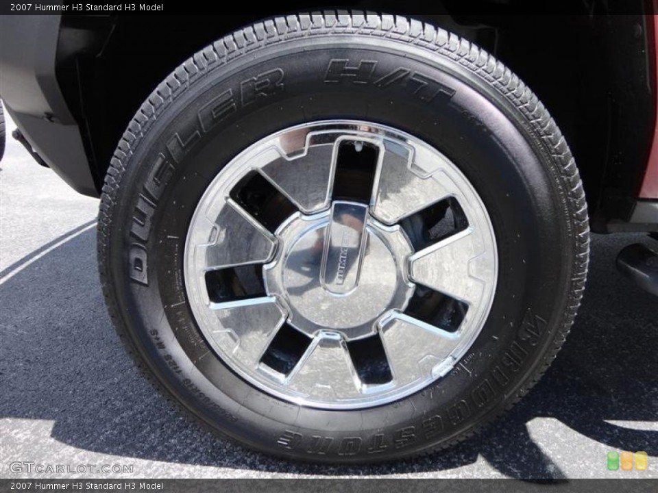 2007 Hummer H3  Wheel and Tire Photo #80980226