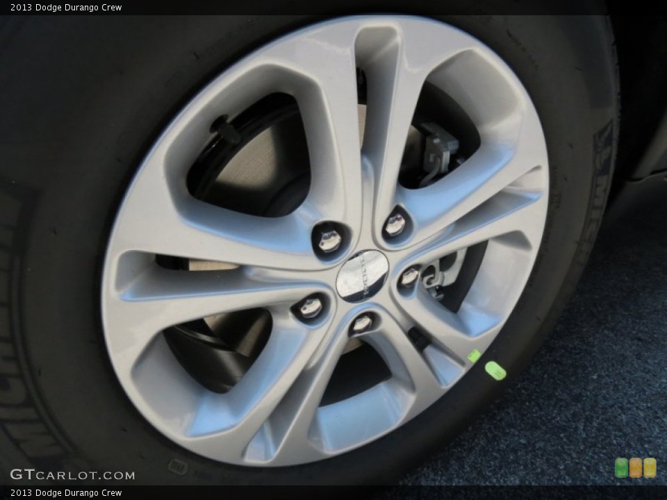 2013 Dodge Durango Crew Wheel and Tire Photo #80981366