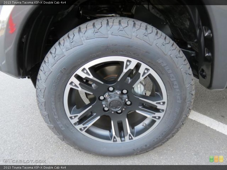 2013 Toyota Tacoma XSP-X Double Cab 4x4 Wheel and Tire Photo #80981387