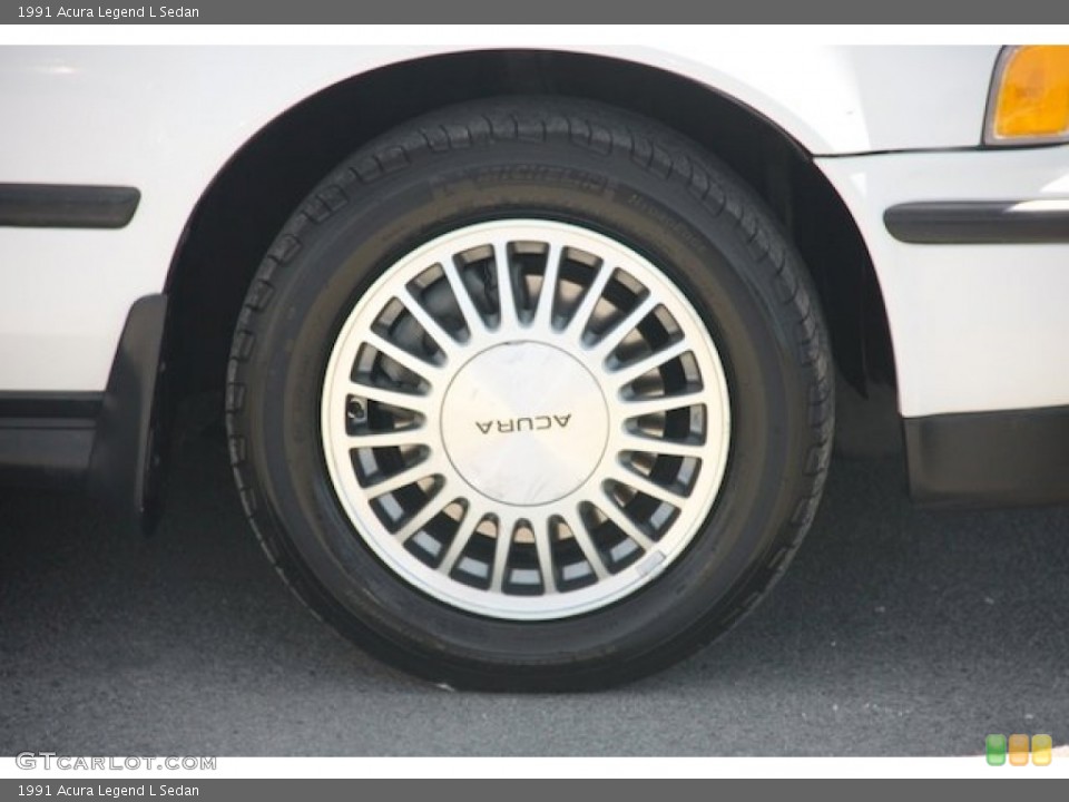 1991 Acura Legend L Sedan Wheel and Tire Photo #80981563