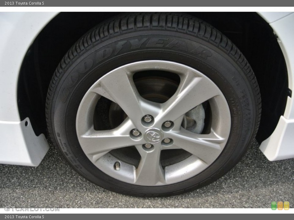2013 Toyota Corolla S Wheel and Tire Photo #80981802