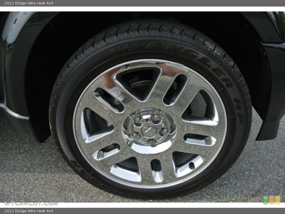 2011 Dodge Nitro Heat 4x4 Wheel and Tire Photo #80983574