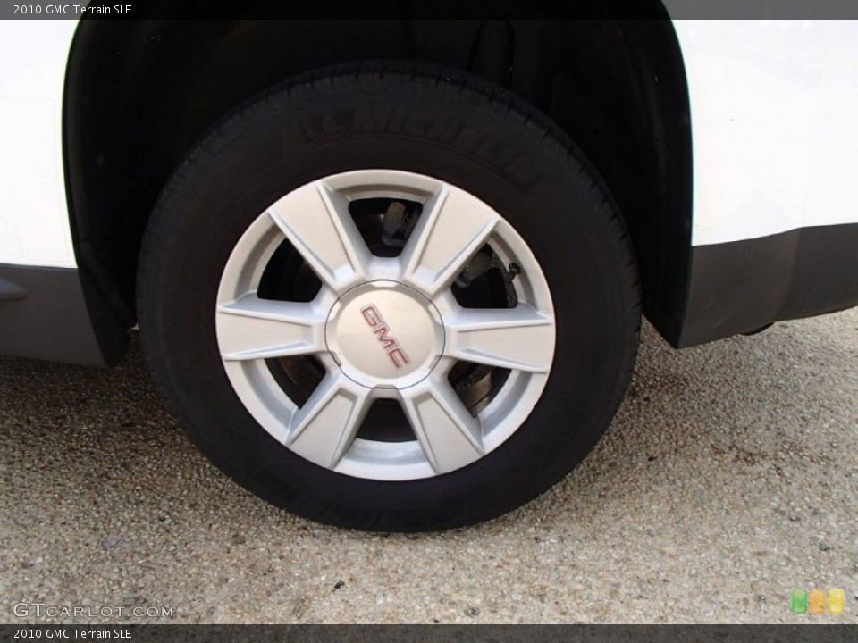 2010 GMC Terrain SLE Wheel and Tire Photo #80990852