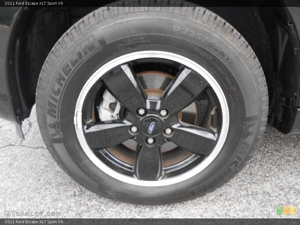 2011 Ford Escape XLT Sport V6 Wheel and Tire Photo #80991758