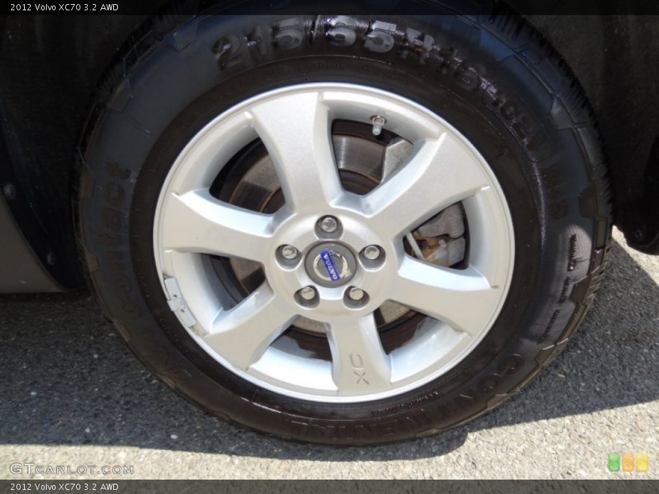 2012 Volvo XC70 3.2 AWD Wheel and Tire Photo #80994458