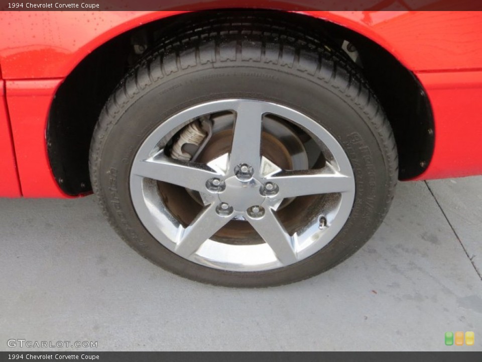 1994 Chevrolet Corvette Coupe Wheel and Tire Photo #80995760