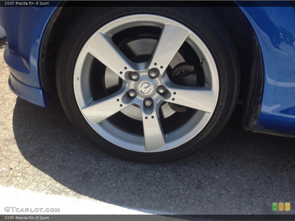 2005 Mazda RX-8 Sport Wheel and Tire Photo #80995955