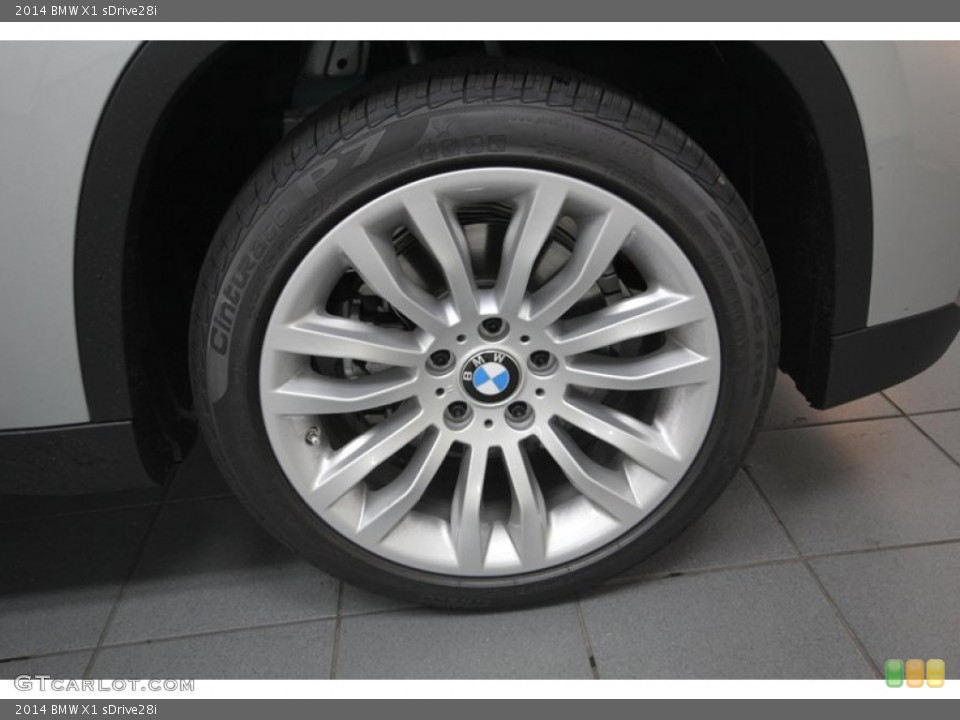 2014 BMW X1 sDrive28i Wheel and Tire Photo #80999538