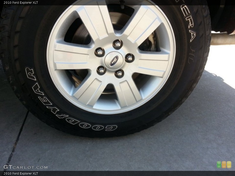 2010 Ford Explorer XLT Wheel and Tire Photo #81007645
