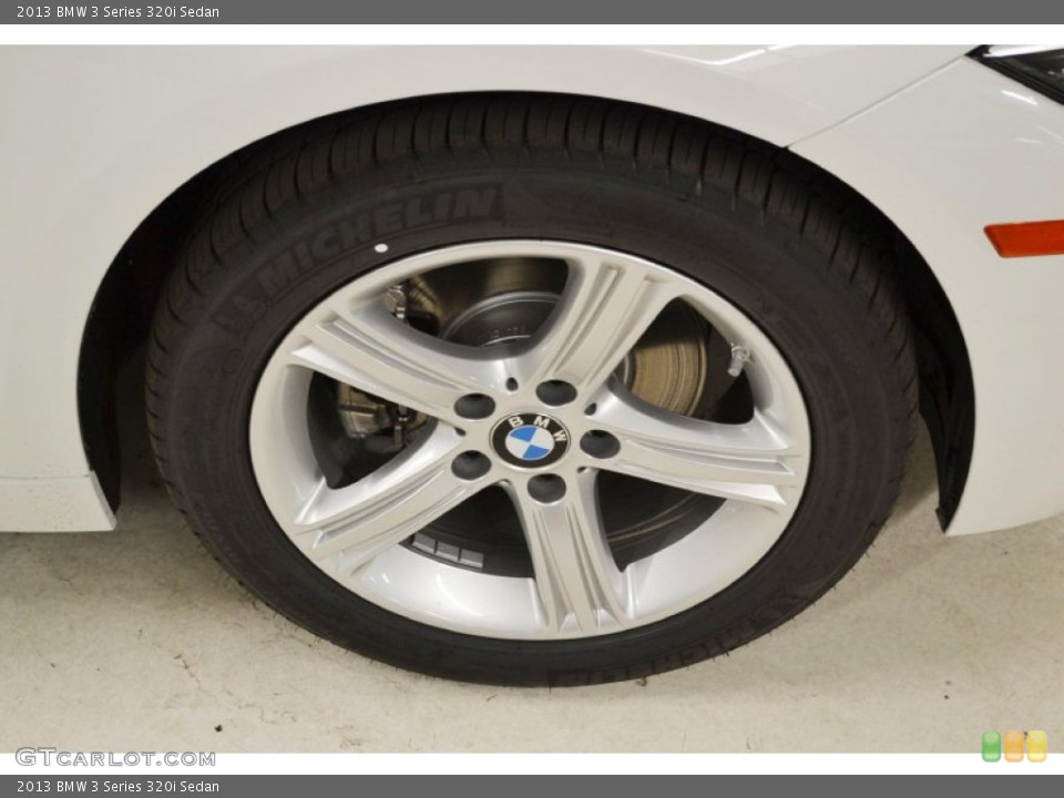 2013 BMW 3 Series 320i Sedan Wheel and Tire Photo #81015204