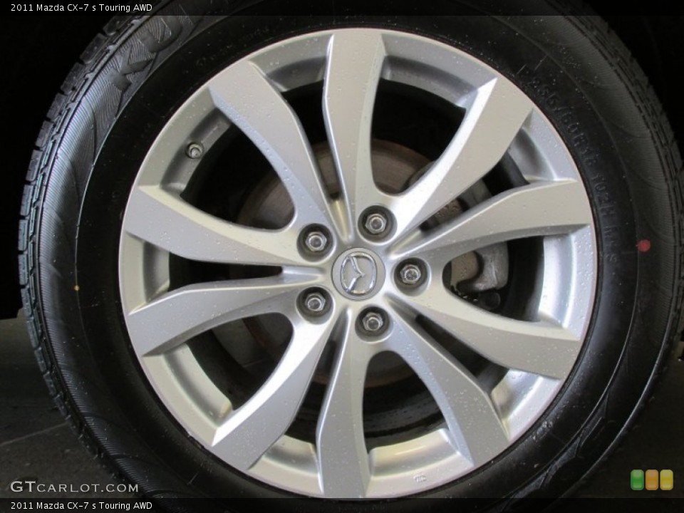 2011 Mazda CX-7 s Touring AWD Wheel and Tire Photo #81021230