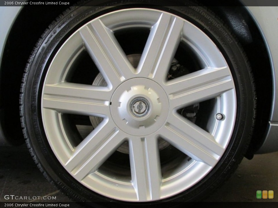 2006 Chrysler Crossfire Limited Coupe Wheel and Tire Photo #81021779