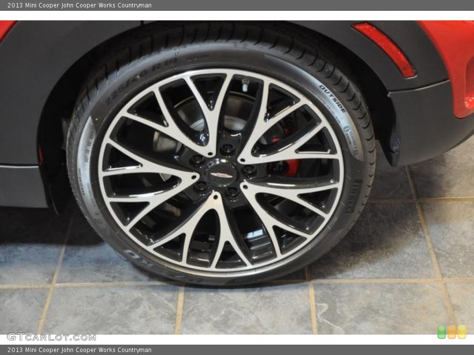 2013 Mini Cooper John Cooper Works Countryman Wheel and Tire Photo #81022734