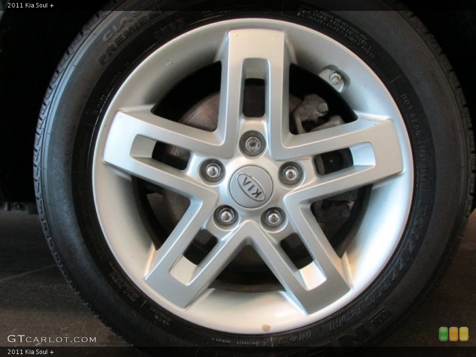 2011 Kia Soul + Wheel and Tire Photo #81022788