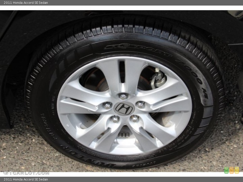 2011 Honda Accord SE Sedan Wheel and Tire Photo #81023738