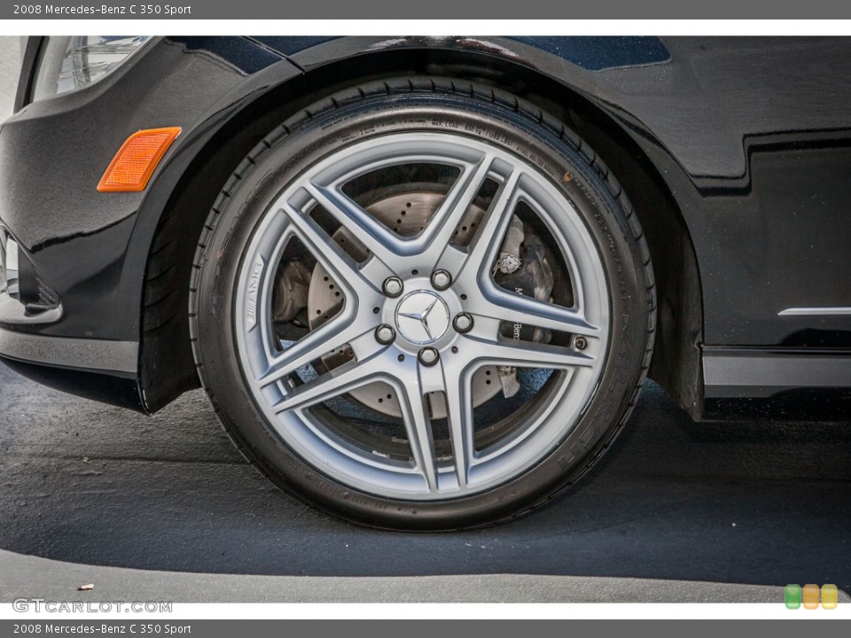 2008 Mercedes-Benz C 350 Sport Wheel and Tire Photo #81025029