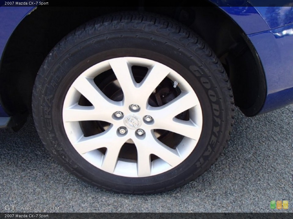 2007 Mazda CX-7 Sport Wheel and Tire Photo #81031830
