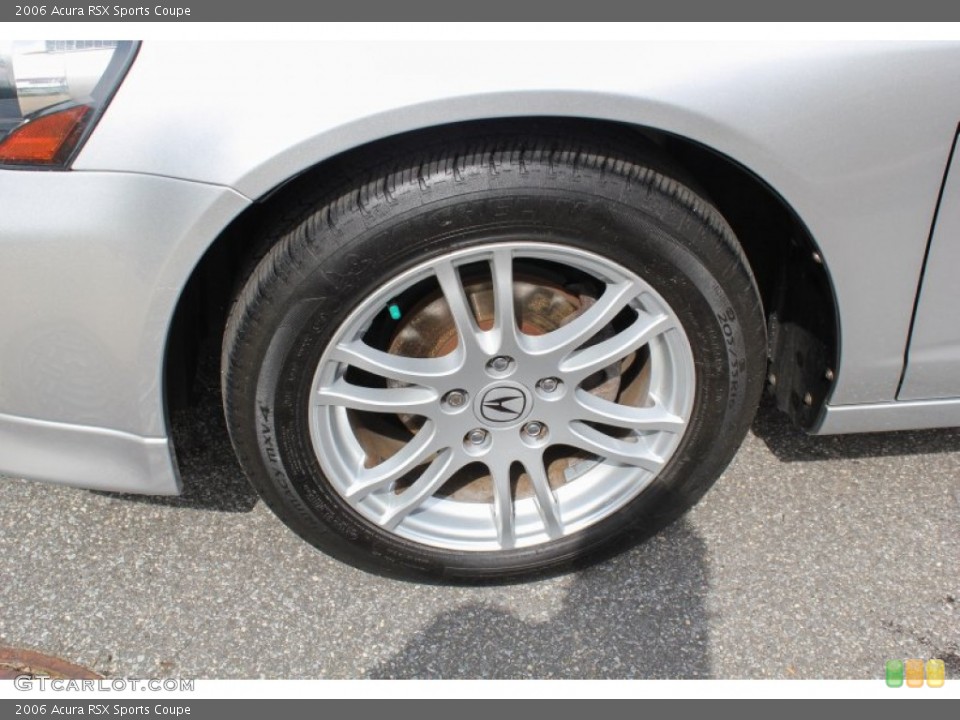 2006 Acura RSX Sports Coupe Wheel and Tire Photo #81039504