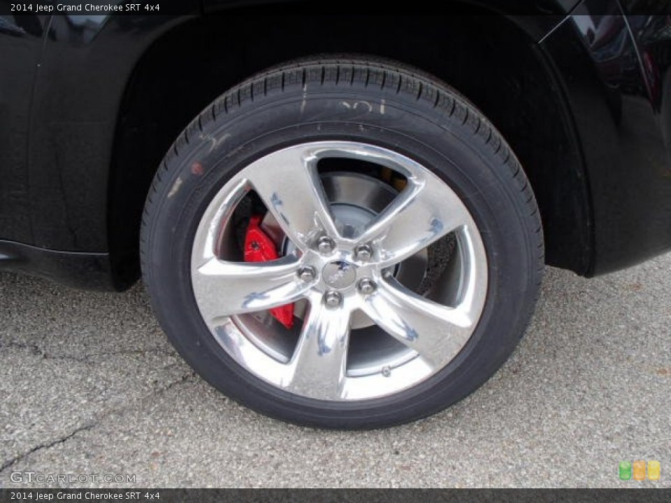 2014 Jeep Grand Cherokee SRT 4x4 Wheel and Tire Photo #81043225
