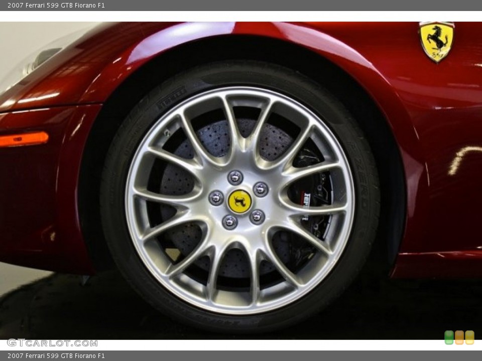 2007 Ferrari 599 GTB Fiorano F1 Wheel and Tire Photo #81044397