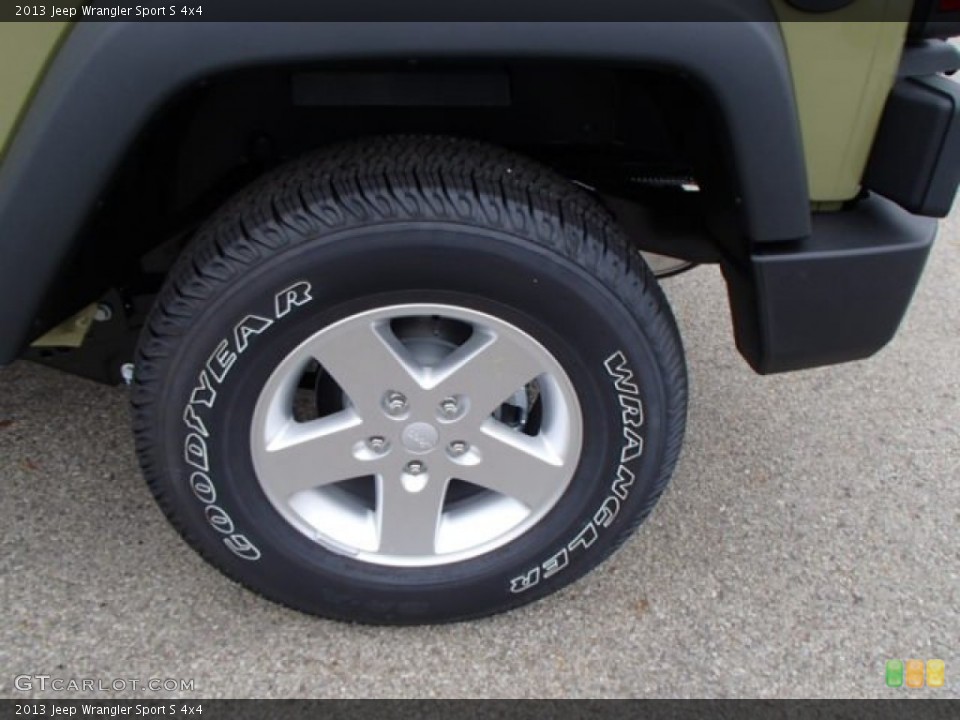 2013 Jeep Wrangler Sport S 4x4 Wheel and Tire Photo #81044924
