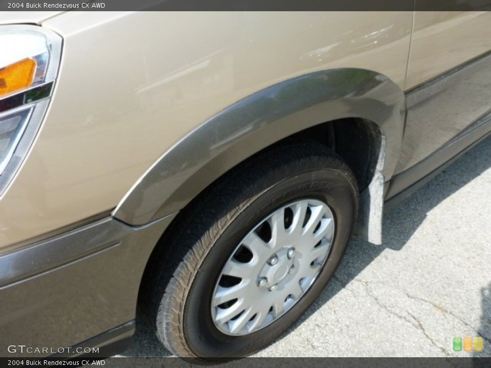 2004 Buick Rendezvous CX AWD Wheel and Tire Photo #81049292
