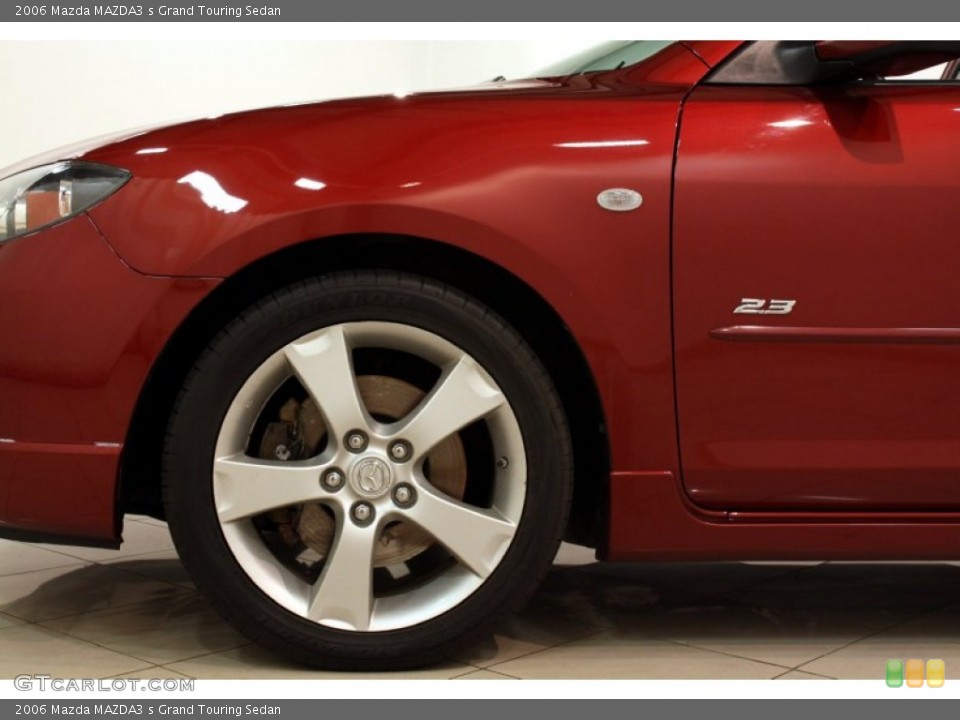 2006 Mazda MAZDA3 s Grand Touring Sedan Wheel and Tire Photo #81052613