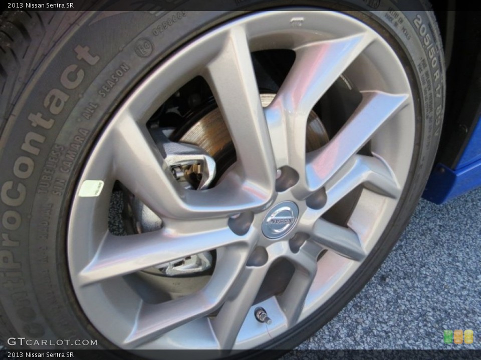 2013 Nissan Sentra SR Wheel and Tire Photo #81053176