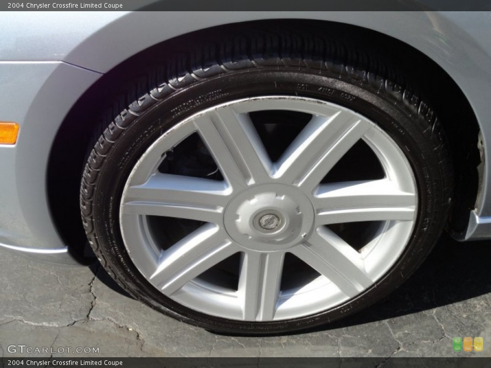 2004 Chrysler Crossfire Limited Coupe Wheel and Tire Photo #81055176