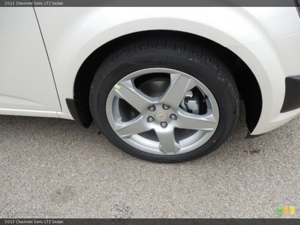 2013 Chevrolet Sonic LTZ Sedan Wheel and Tire Photo #81059052