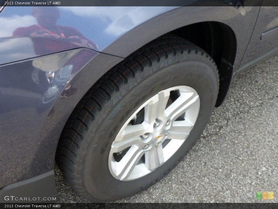 2013 Chevrolet Traverse LT AWD Wheel and Tire Photo #81059244