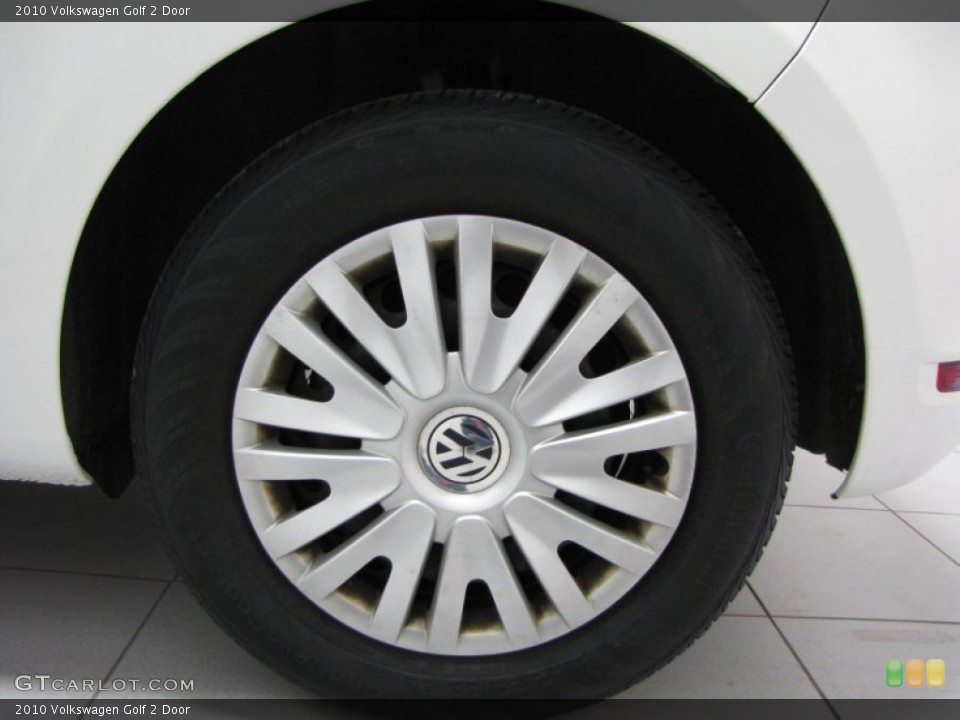 2010 Volkswagen Golf 2 Door Wheel and Tire Photo #81060283