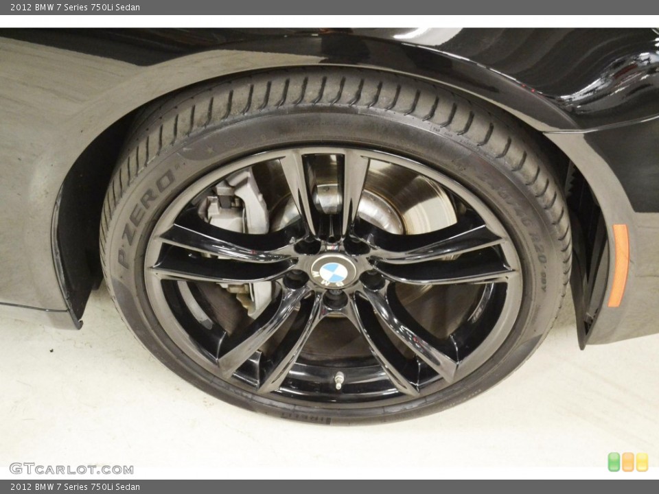 2012 BMW 7 Series 750Li Sedan Wheel and Tire Photo #81072156