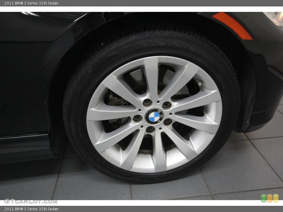 2011 BMW 3 Series 328i Sedan Wheel and Tire Photo #81074259