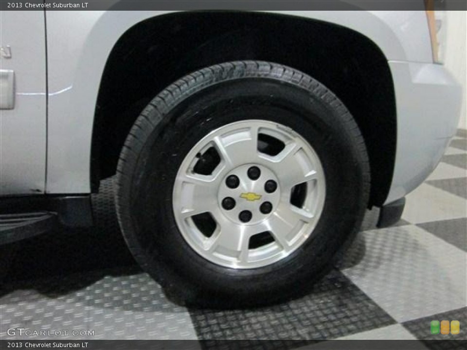 2013 Chevrolet Suburban LT Wheel and Tire Photo #81080971