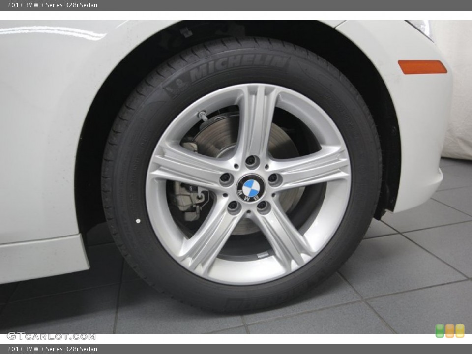 2013 BMW 3 Series 328i Sedan Wheel and Tire Photo #81083910