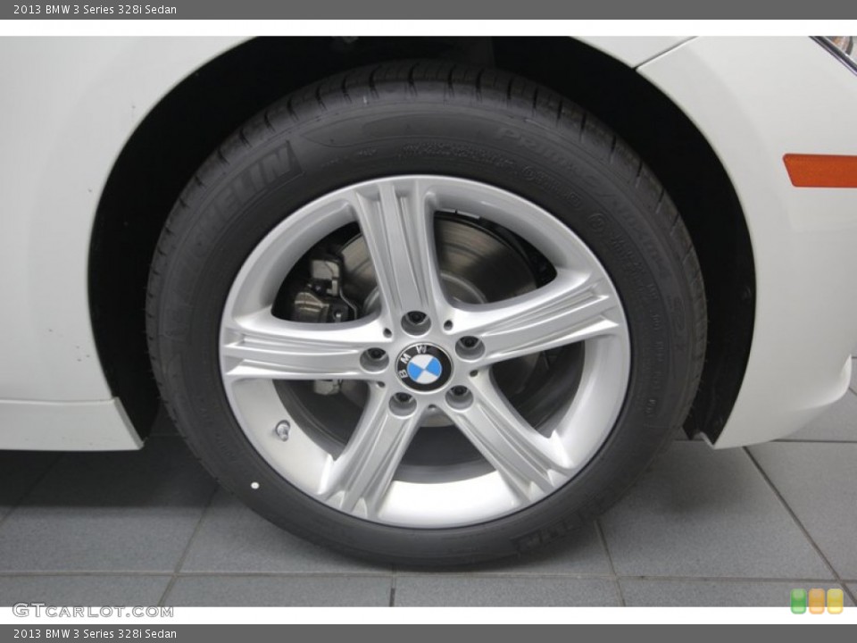 2013 BMW 3 Series 328i Sedan Wheel and Tire Photo #81085452