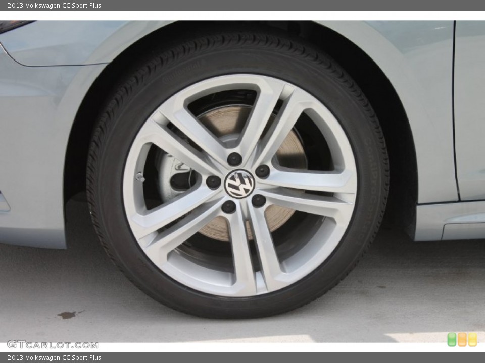 2013 Volkswagen CC Sport Plus Wheel and Tire Photo #81085856