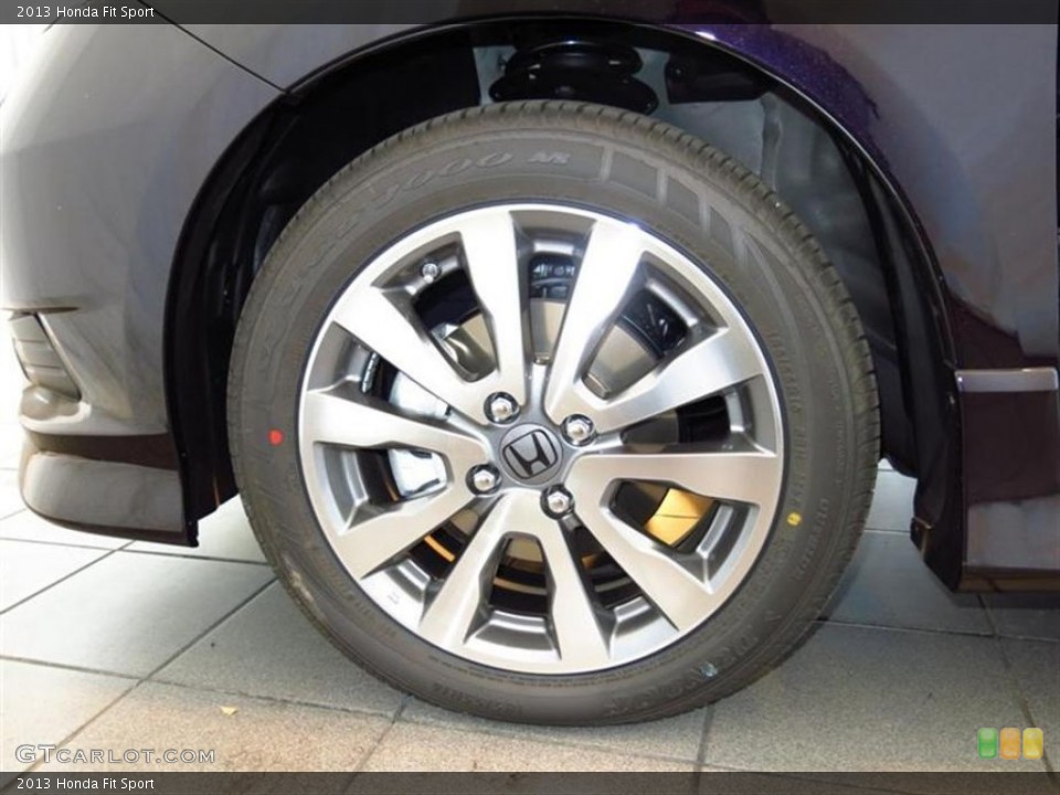 2013 Honda Fit Sport Wheel and Tire Photo #81086816