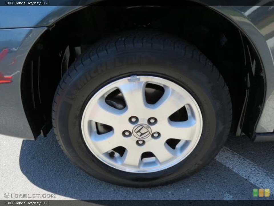2003 Honda Odyssey EX-L Wheel and Tire Photo #81089726