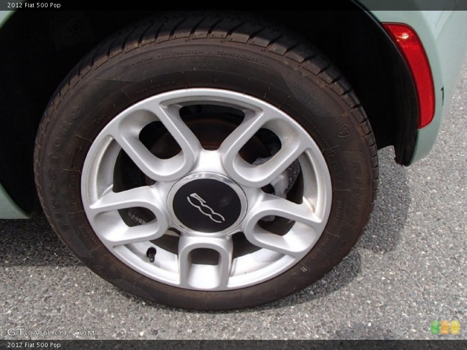 2012 Fiat 500 Pop Wheel and Tire Photo #81092606