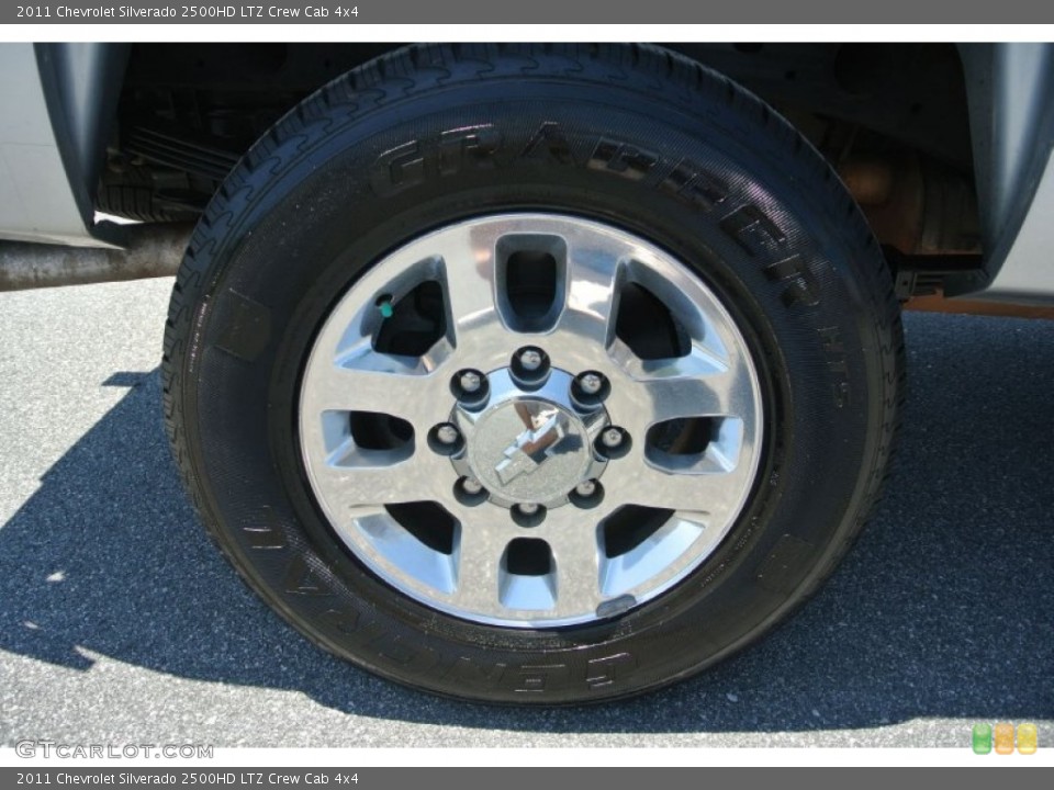 2011 Chevrolet Silverado 2500HD LTZ Crew Cab 4x4 Wheel and Tire Photo #81095018